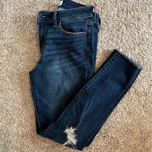 Abercrombie skinny mid rise jeans